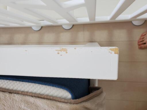 IKEA Hemnes ベッドフレーム クイーンサイズ 引き出しつき