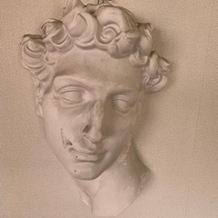 デッサン用石膏の彫刻