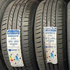 🌞205/60R16⭐工賃込み！新品未使用！ノア、ヴォクシー、プリウスα、ステップワゴン、レガシーB4、SX4等に！MAXTREK製サマータイヤ入荷しました🌞