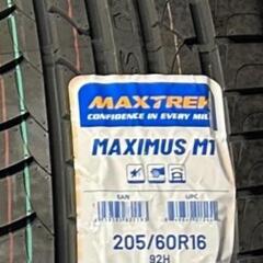 🌞205/60R16⭐工賃込み！新品未使用！ノア、ヴォクシー、プリウスα、ステップワゴン、レガシーB4、SX4等に！MAXTREK製サマータイヤ入荷しました🌞