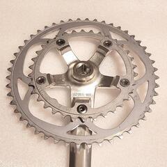 3.7万円の美品🇯🇵Suginoスギノ チェーンホイール ロードバイク スクエアクランクセット