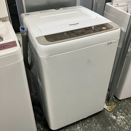 Panasonic 全自動洗濯機 NA-F60B9 6kg 2016年製●BA02G007