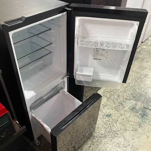 Hisense 2ドア冷凍冷蔵庫 HR-G13A-BR 134L 2019年製○BA02G008