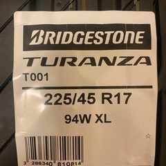 BMW MINI ワーゲン新品2本セット　タイヤ　ブリヂストン　BRIDGESTONE  トランザ　TURANZA T001
