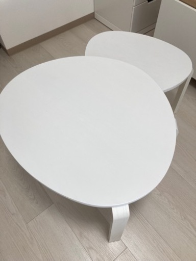 SVALSTA IKEA ネストテーブル 2点セット msb.az
