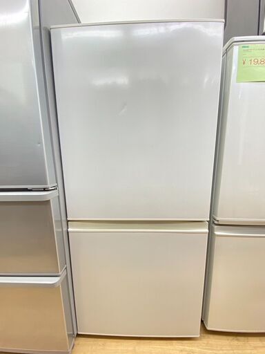 【レガストック江東店】★AQUA ノンフロン冷凍冷蔵庫 AQR-16H(W) 2019年製