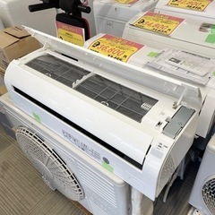 超美品‼️】日立 2018年製 ~17畳用エアコン《ステンレス白く