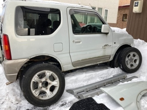 ジムニー 部品取り JB23 4型 エンジン ミッションなし