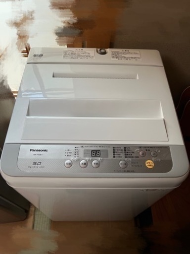 Panasonic 洗濯機　NA-F50B11 2018年製