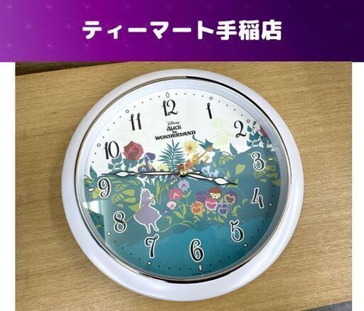 レア　ふしぎの国のアリス 掛け時計　新品未使用　ディズニーストア　最終値下げ ディズニーストア 不思議の国のアリス 壁掛け時計｜Yahoo!フリマ