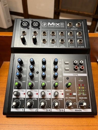 エフェクター、PA機器 MACKIE MIX8