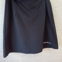 mont-bellサイクリング用スカート　BLACK