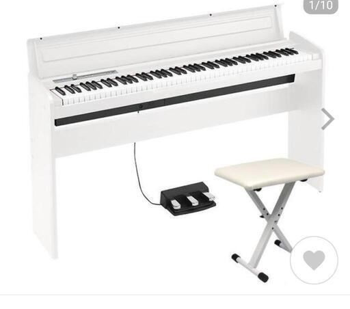 KORG コルグ 電子ピアノ LP-180WH ホワイト+イス