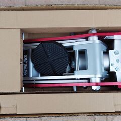 アストロプロダクツ AP 2.0TON アルミガレージジャッキ GJ139 ゴムパッド付・使用少美品