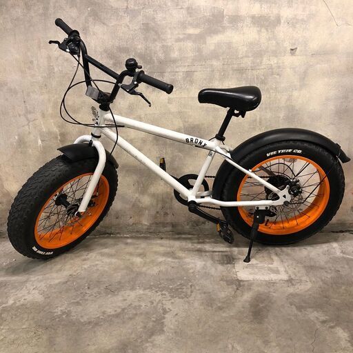 ✨期間限定・特別価格✨BRONX〈ブロンクス〉 ファットバイク 7段ギア 20インチ×4.0 中古自転車 マウンテンバイク 極太タイヤ