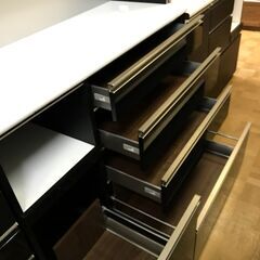  【FU360】★古賀家具 システムキッチンボード ネオ ブラウン