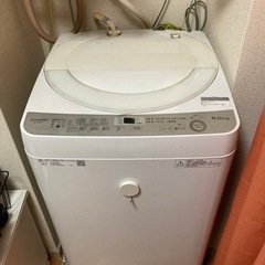 洗濯機　シャープ　ES-GE6B