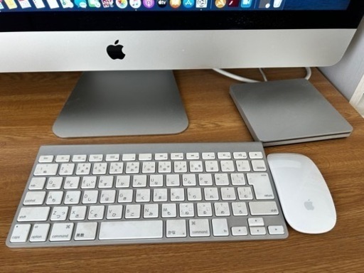 （再投稿）iMac本体　純正キーボード　マウス　CDドライブ付き - 川越市