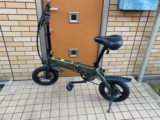 値下げしました【電動折りたたみ自転車】Hold On Q1J | www