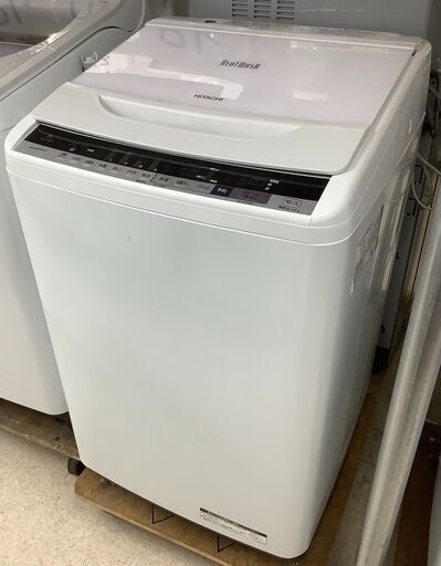 HITACHI/日立 8kg 洗濯機 BW-V80B 2017年製【ユーズドユーズ名古屋天白店】J2434