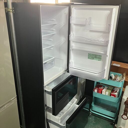 HITACHI 冷凍冷蔵庫 R-V38NV 375L/右開き 2021年製○E022G006 | real