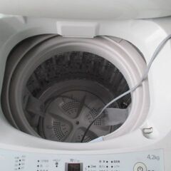 Haier 洗濯機　JW-K42K　4.2㎏　作動OK