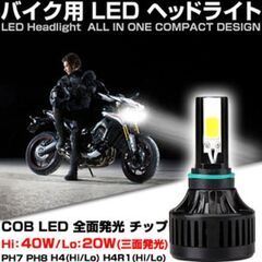 LEDヘッドライト◇三面発光 ACDC兼用 タイプ◇4000LM...