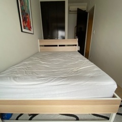 ダブルベッド & ベッドフレーム IKEA ニトリ