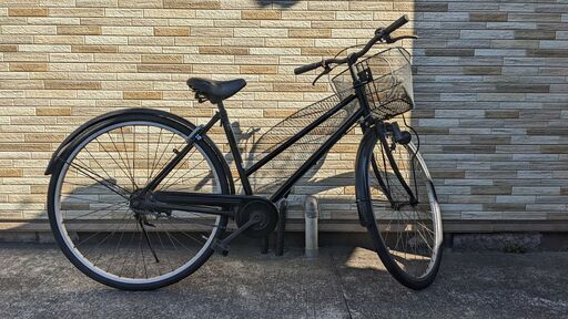 中古自転車 変速無 27インチ （ノーマルライト） 軽整備済み 安い 防犯登録 町田市 麻生区 神奈川 072ky