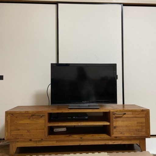 杉集成材　テレビ台　テレビボード　150センチ 8500円