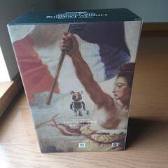 Bearbrick Eugène Delacroix ( LIBERTY LEADING THE PEOPLE ) 100
