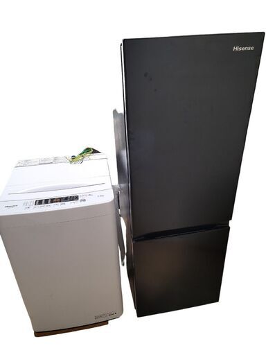【ハイセンス】冷蔵庫＆洗濯機セット　2022年製　美品★