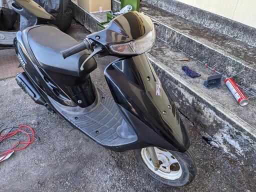 HONDA DIO スーパーデｲオ　AF27 メーター1621km　前後輪タイヤ新品