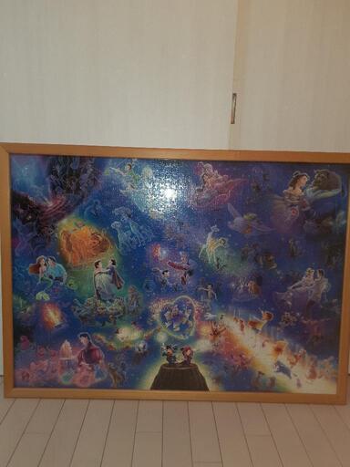 ディズニージグソーパズル完成品　額入り