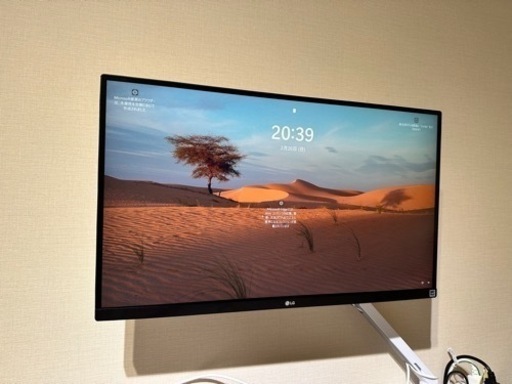 LG製　27インチ 4Kディスプレイ
