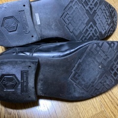 革靴　　24.5 EEE 黒