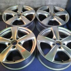 VW パサート ゴルフ ワーゲン アウディ 17インチ【富山】7.5J +46 ET46 PCD112 車検対応 中古4本（センターキャップ 無し）