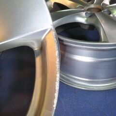 VW パサート ゴルフ ワーゲン アウディ 17インチ【富山】7.5J +46 ET46 PCD112 車検対応 中古4本（センターキャップ 無し）