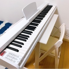 CARINA 電子ピアノ 88鍵盤 ホワイト