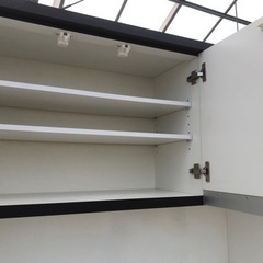 ニトリ キッチンボード アリシア-120KB-DBR 横幅120cm奥行50cw高さ200cm