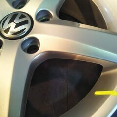 VW ゴルフ 16インチ【富山】ワーゲン☆美品☆ゴルフ 5/6/7/8 アルミ ホイール 中古4本 車検対応 PCD112 +48 ET48 ドイツ製アルミ