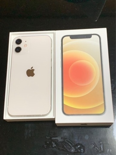 iPhone12mini 64GB ホワイト ガラスフィルム ケース付