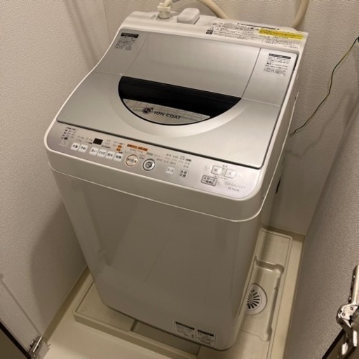 3末希望【乾燥・銀イオンコート付】シャープ製洗濯乾燥機