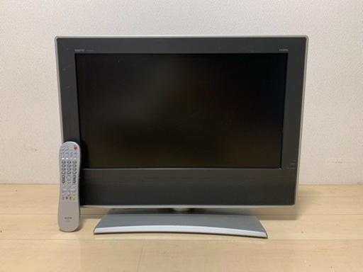 テレビ　26型　SANYO 液晶　リモコン付き