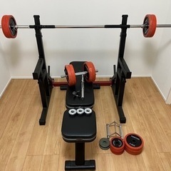 大幅値下げ！ベンチプレス　スクワット　トレーニングセット