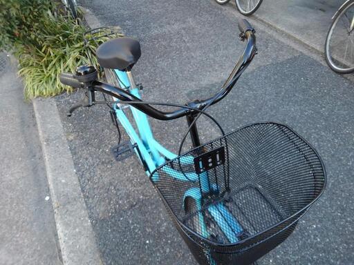 中古自転車２４３９　前後タイヤ新品！　２６インチ　ギヤなし　ダイナモライト 中古自転車2439 前後タイヤ新品！ 26インチ ギヤなし ダイナモライト