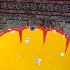 SHELL シェル　ドーム型　ヴィンテージサイン看板