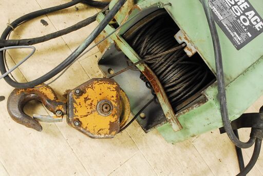 0384 三菱 ホイスト 200V WIRE ACE 250 ワイヤーエース 愛知県岡崎市