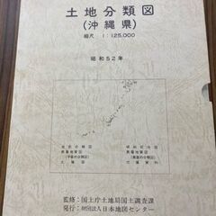 土地分類図(沖縄県)