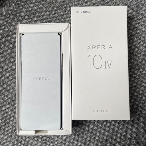 なし同梱品新品未使用 SONY Xperia 10 IV ホワイト